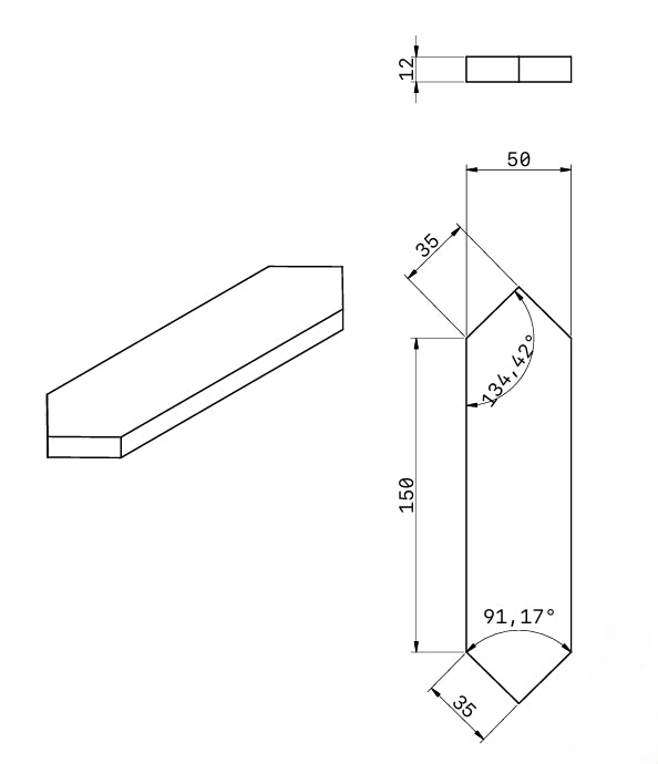Betónový obklad Longhex