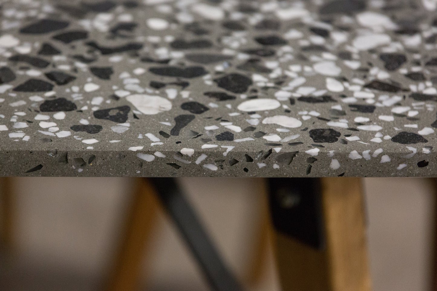 Jedálenský stôl terrazzo 170 x 90 cm