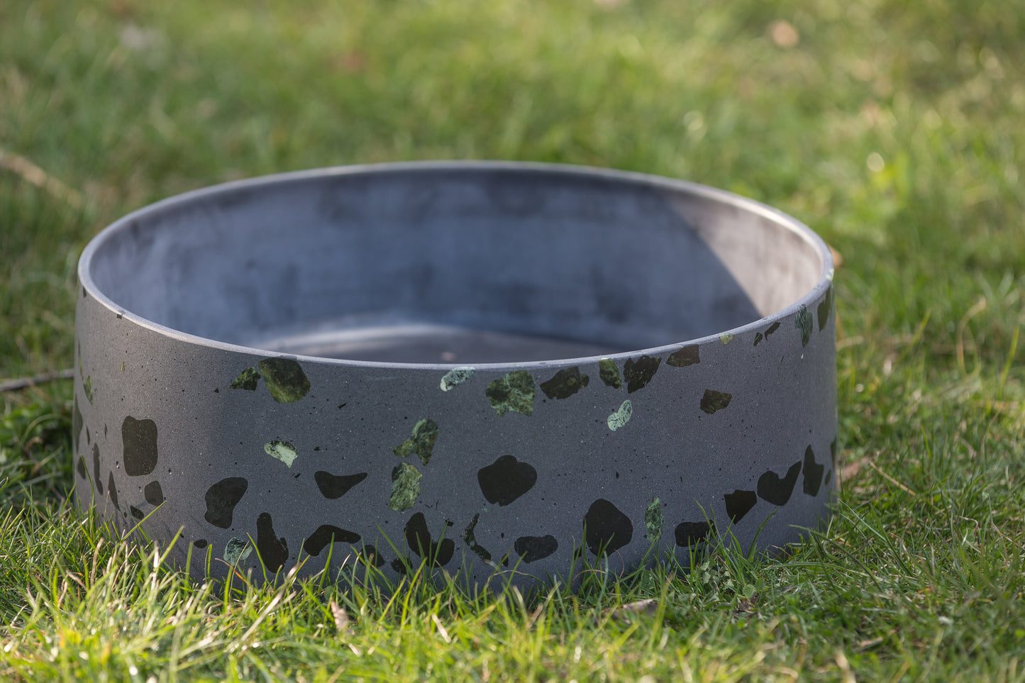 BetelArt Betónové alebo terrazzo umývadlo antracit